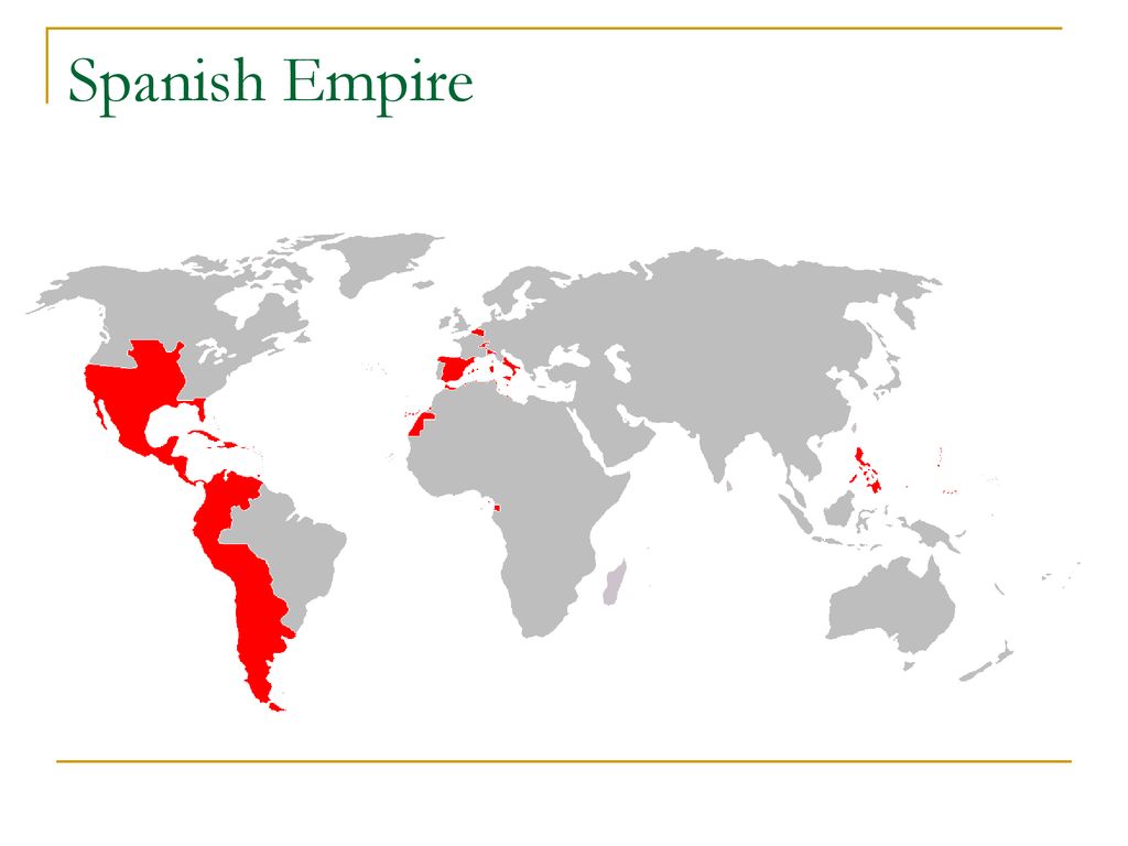 Imperio español maxima extension